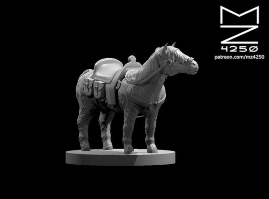 Dungeons & Dragons Pony mount Miniature