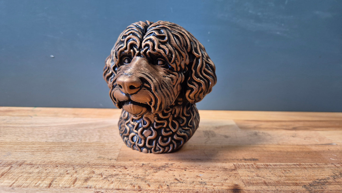 Portuguese Water Dog Bust