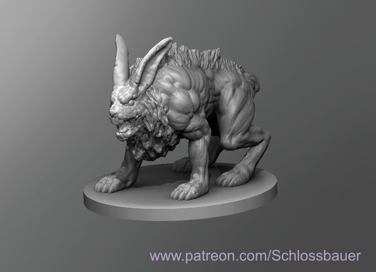 Dungeons & Dragons Predator Rabbit Miniature