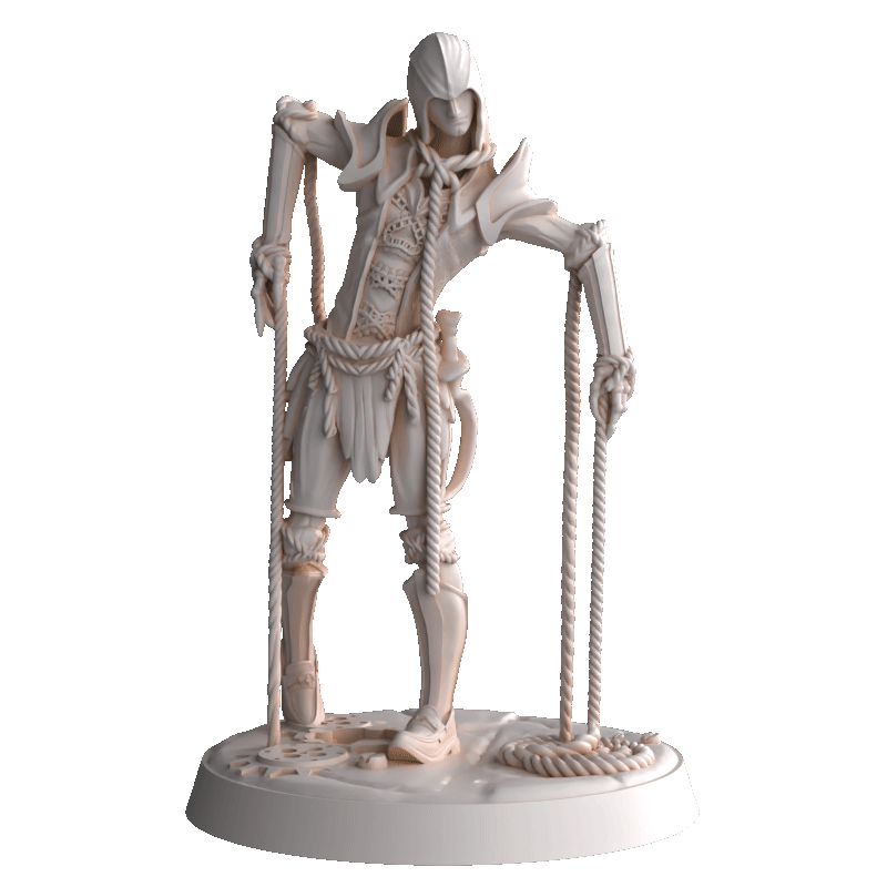 Dungeons & Dragons Puppet Miniature