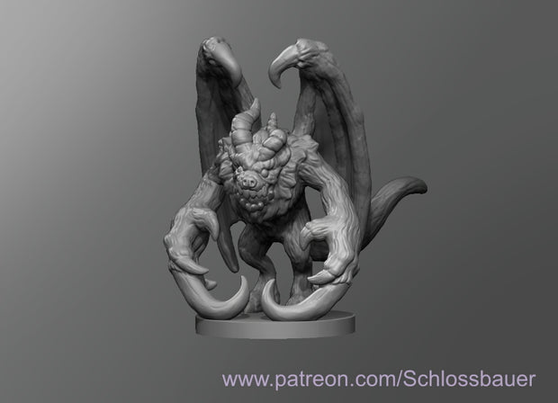 Dungeons & Dragons Quasit of Yeenoghu Miniature