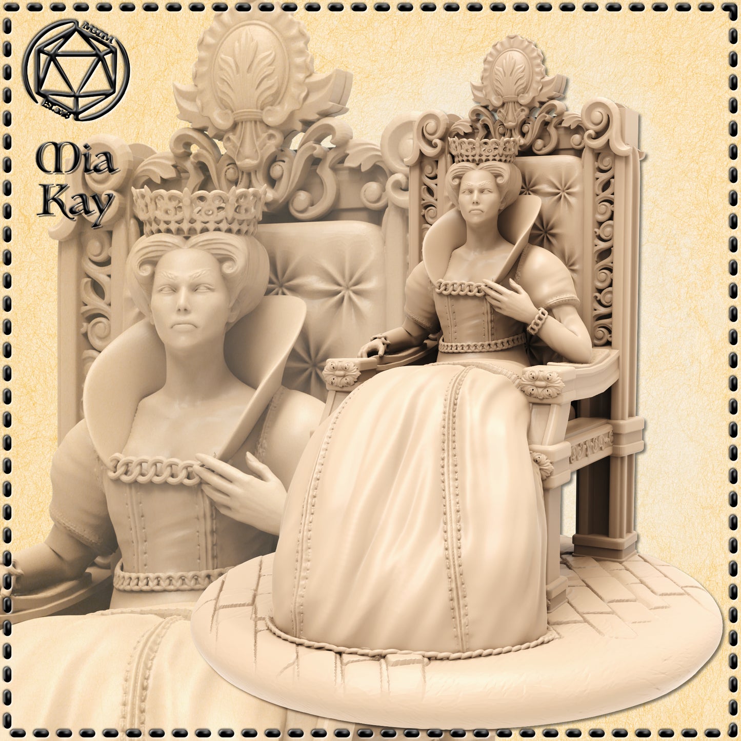 Dungeons & Dragons Queen Miniature