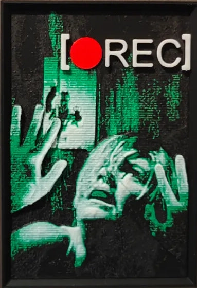 REC movie poster fridge magnet
