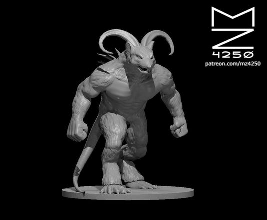 Dungeons & Dragons Rat Devil Miniature