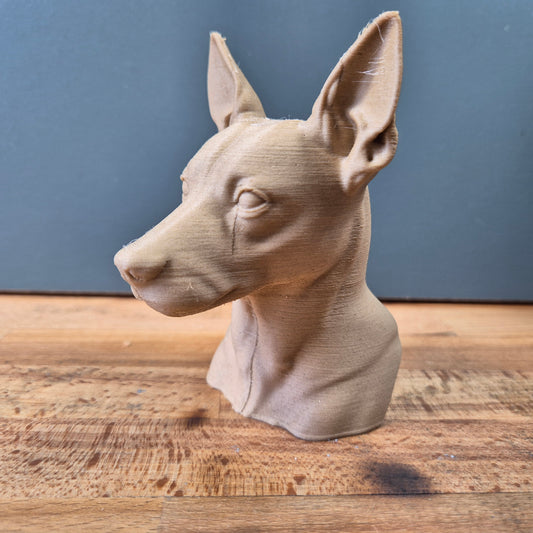 Rat Terrier Bust