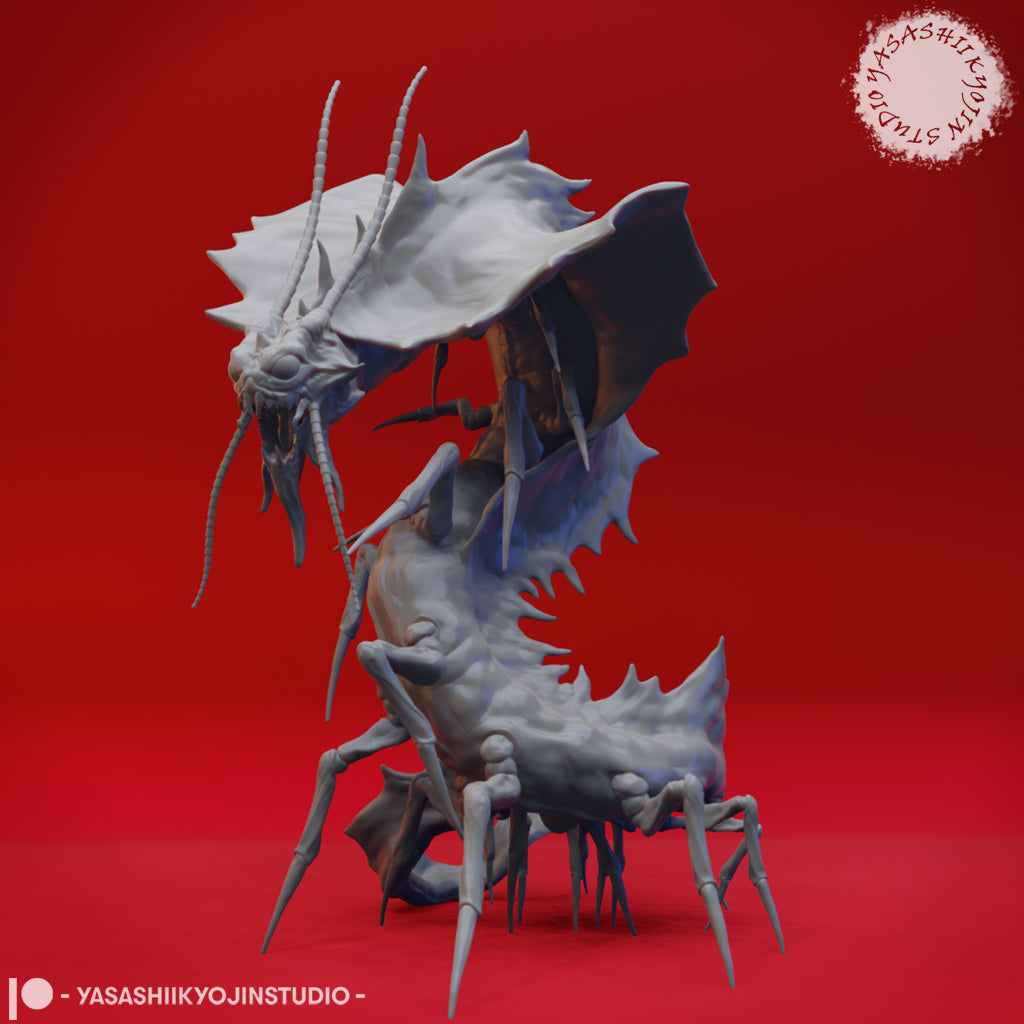 Dungeons & Dragons Remorhaz Miniature