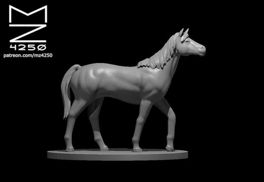 Dungeons & Dragons Riding Horse Miniature