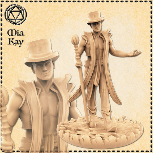 Dungeons & Dragons Circus Ringmaster Miniature