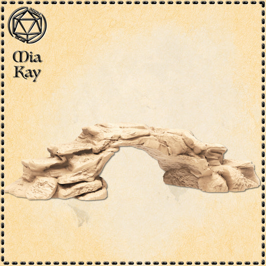 Dungeons & Dragons Rock Bridge Miniature
