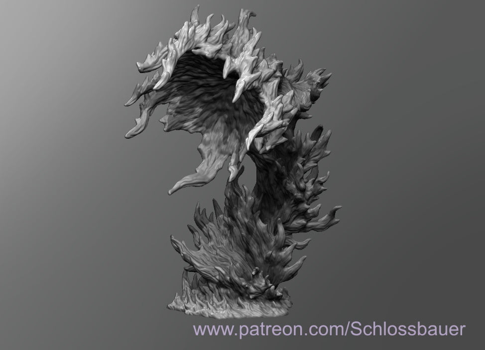 Dungeons & Dragons Rolling Inferno Miniature