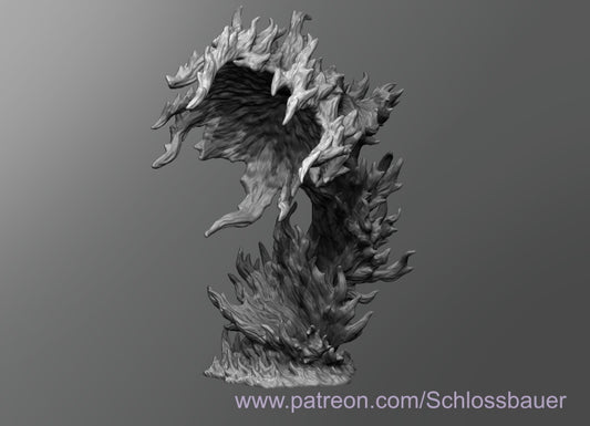 Dungeons & Dragons Rolling Inferno Miniature