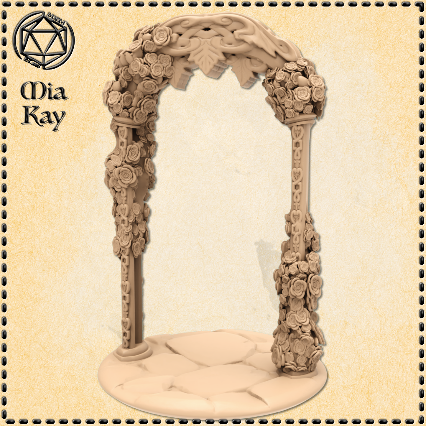 Dungeons & Dragons Rose Arch Miniature