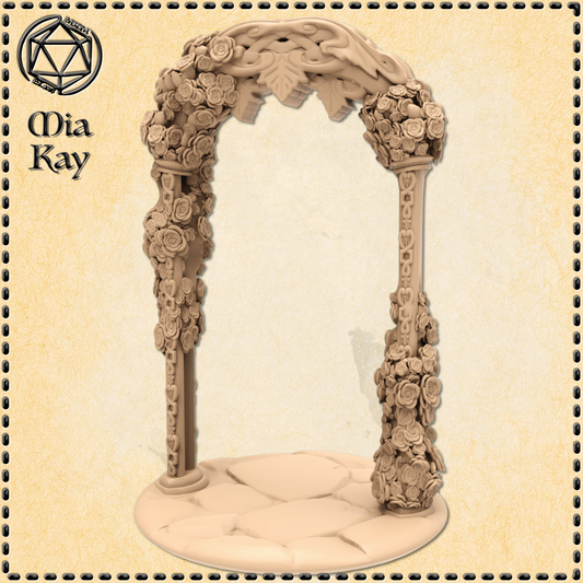 Dungeons & Dragons Rose Arch Miniature