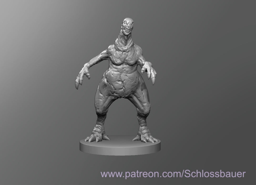 Dungeons & Dragons SCP 3199 "The Chicken Man" Miniature