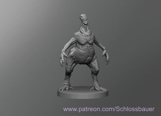 Dungeons & Dragons SCP 3199 "The Chicken Man" Miniature