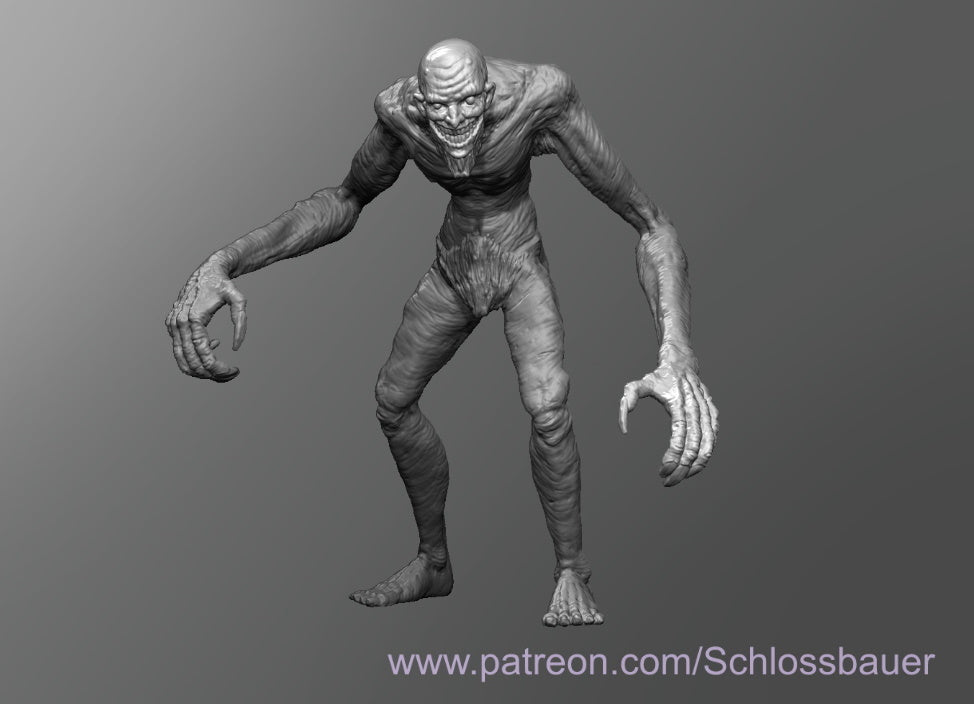 Dungeons & Dragons SCP 4666 "The Yule Man" Miniature