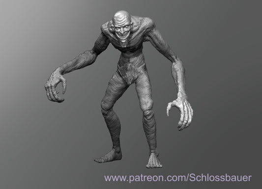 Dungeons & Dragons SCP 4666 "The Yule Man" Miniature