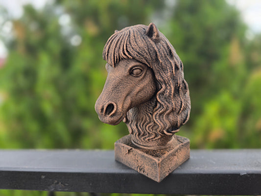 Shetland Pony Bust