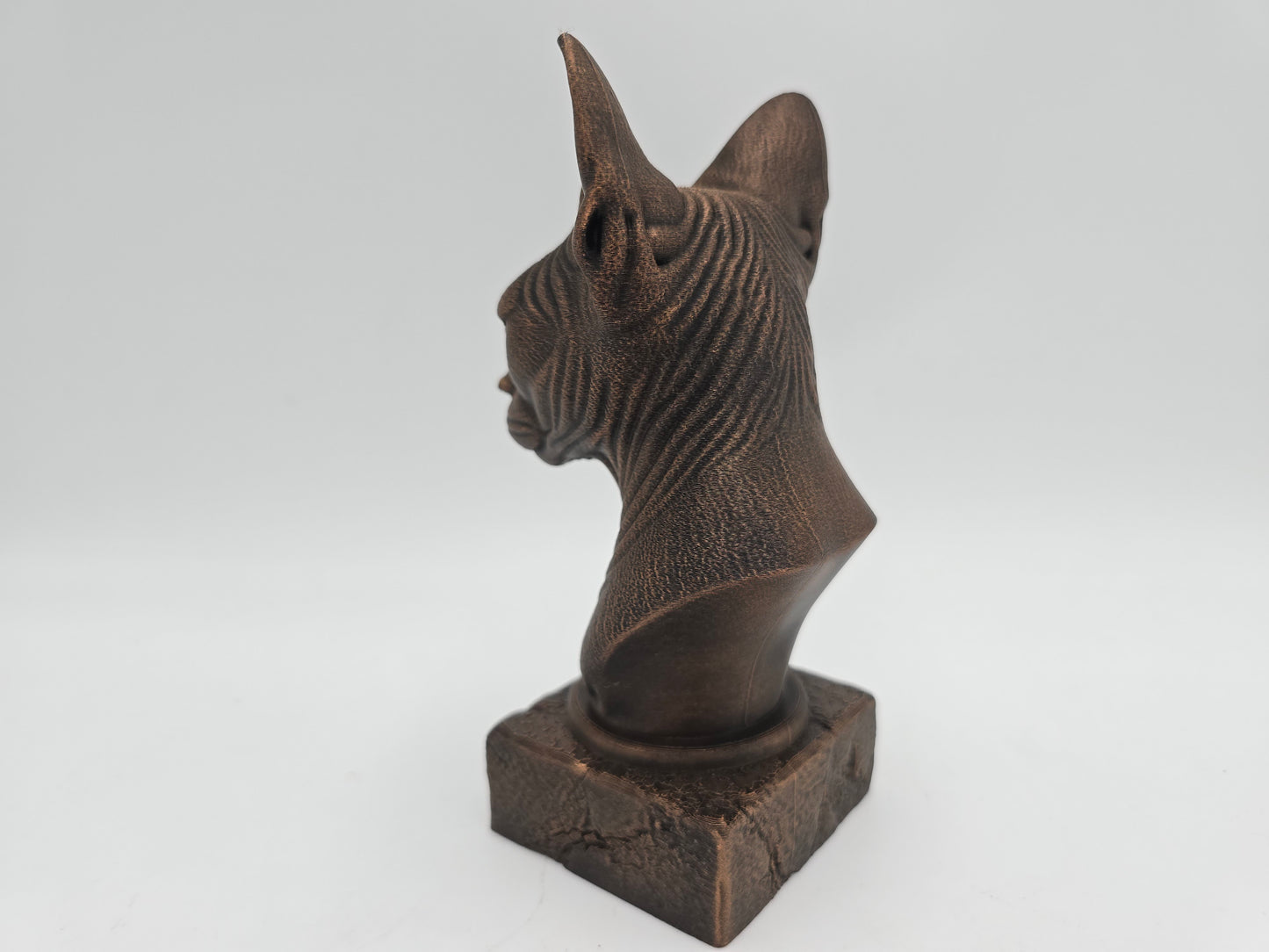 Sphynx Cat Bust