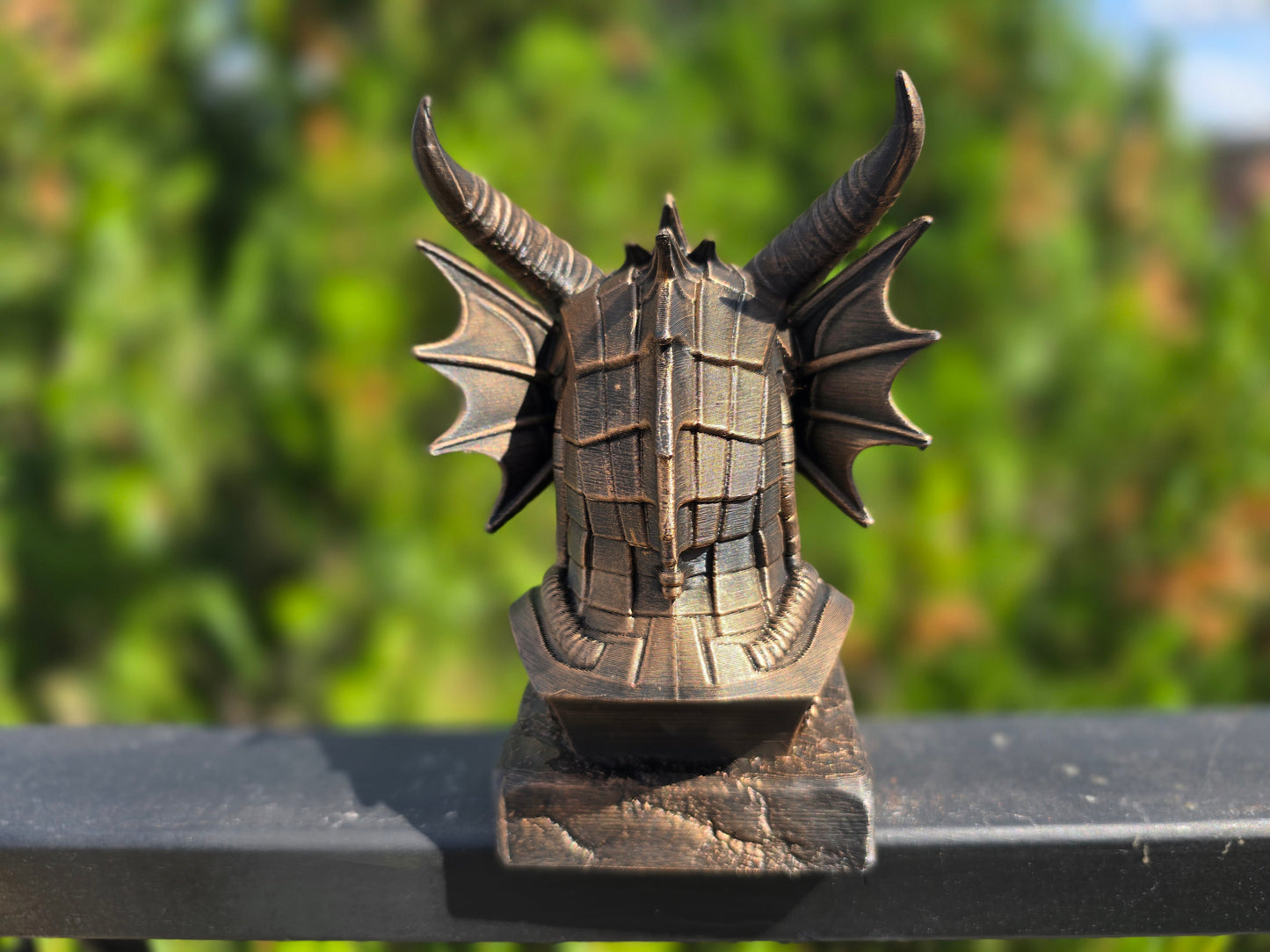 Steampunk Dragon Bust