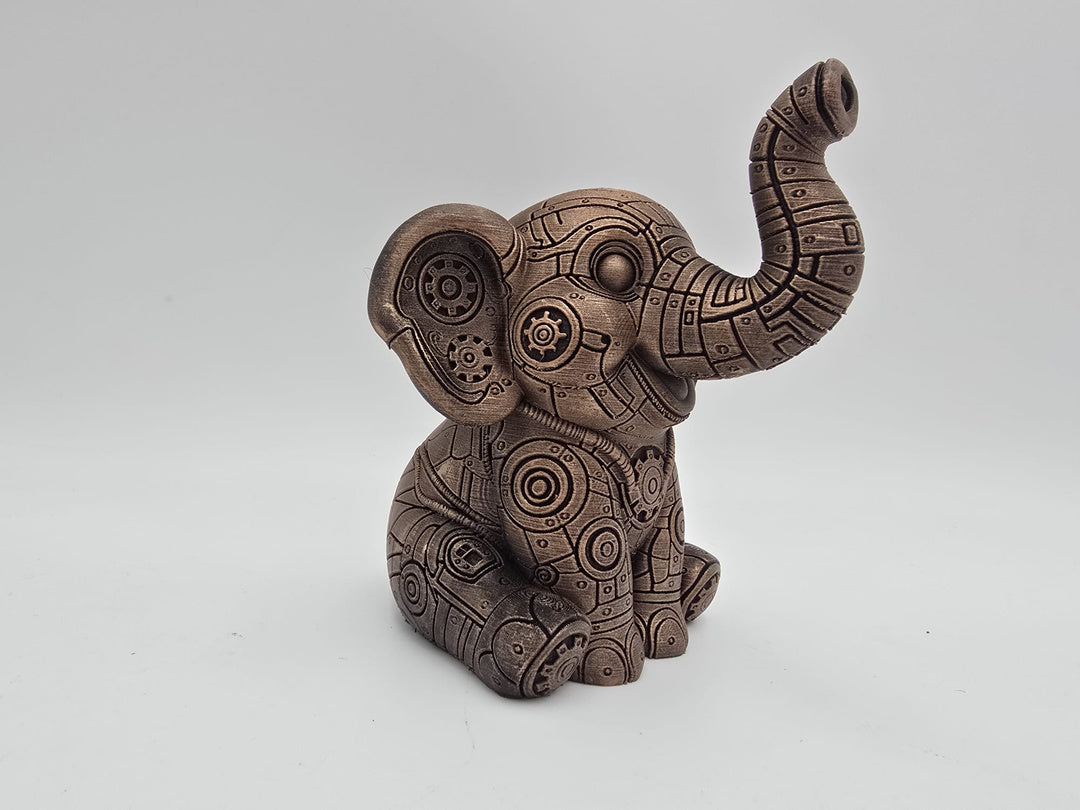Steampunk Elephant Bust