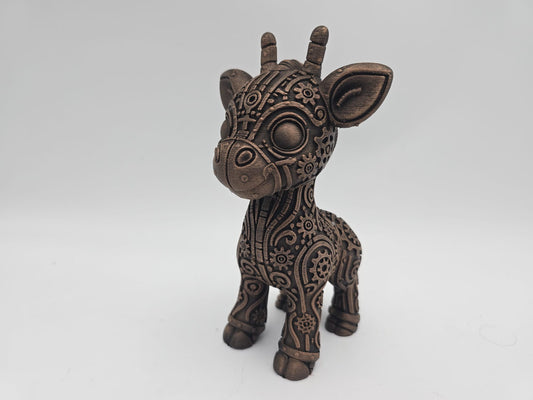 Steampunk Giraffe Bust