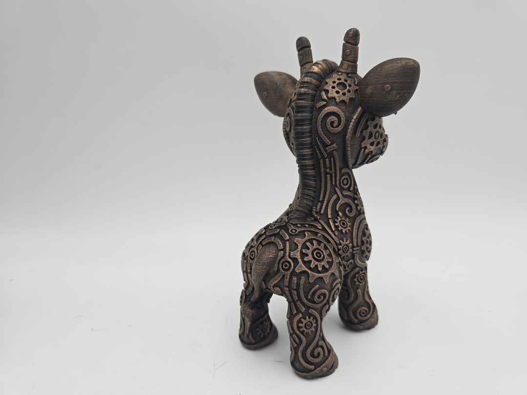 Steampunk Giraffe Bust