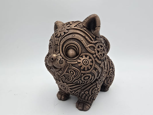 Steampunk Pomeranian Bust