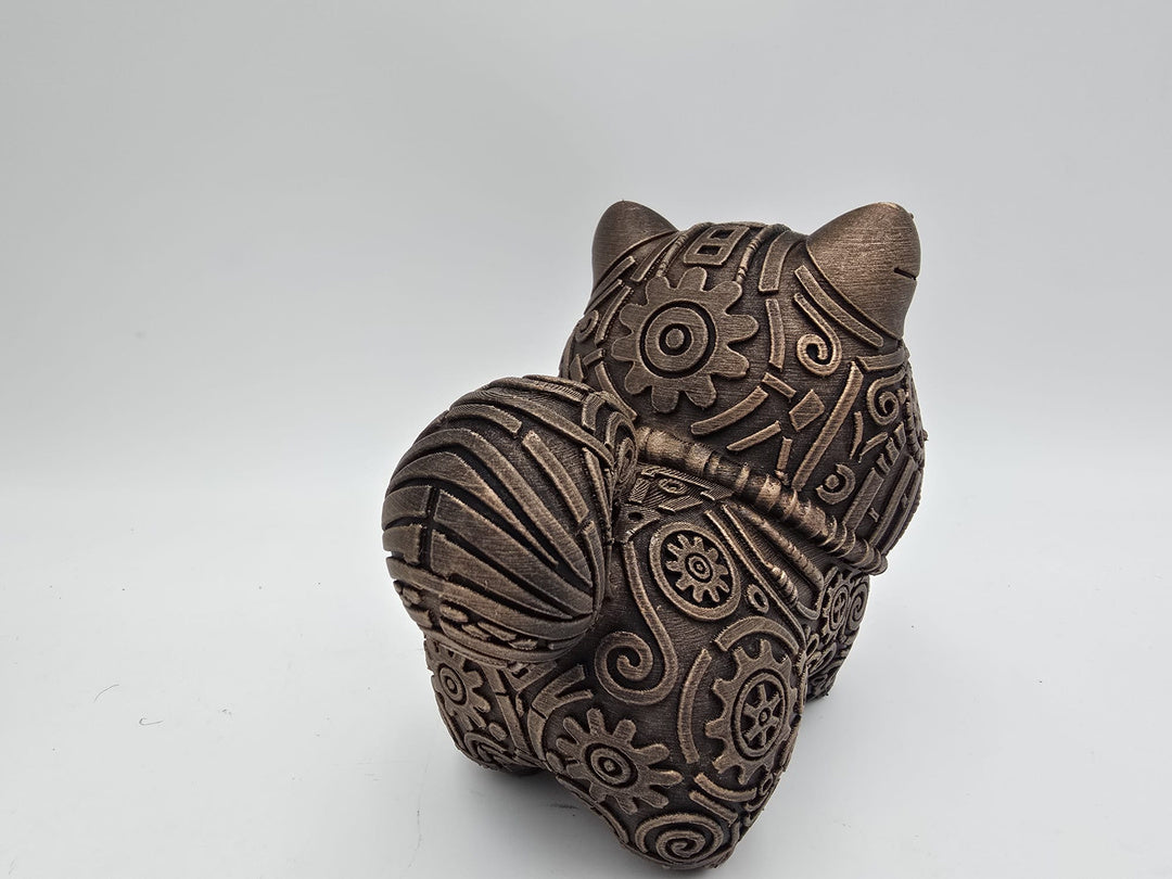 Steampunk Pomeranian Bust