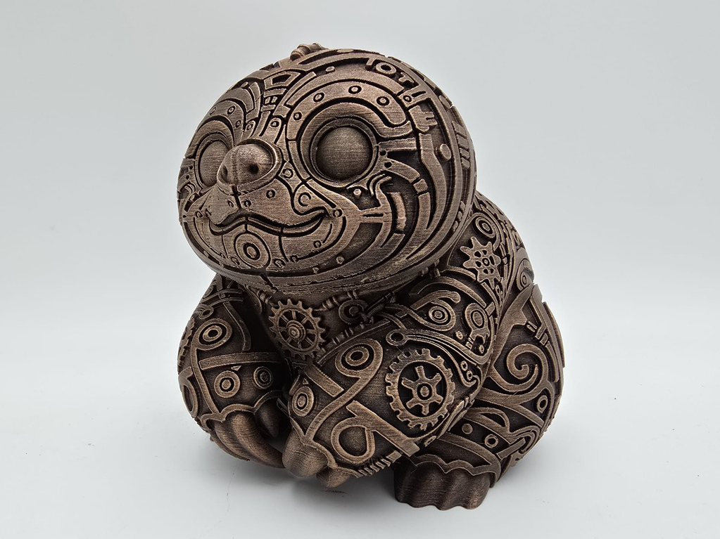 Steampunk Sloth Bust