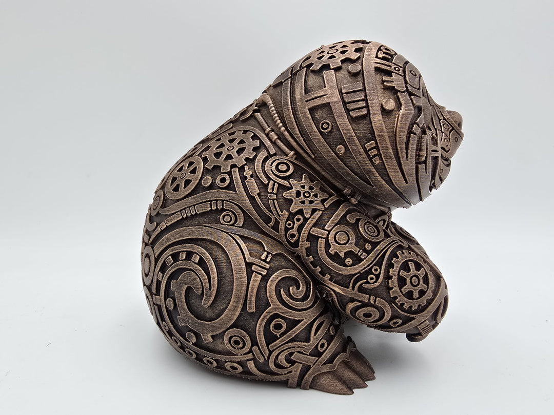 Steampunk Sloth Bust