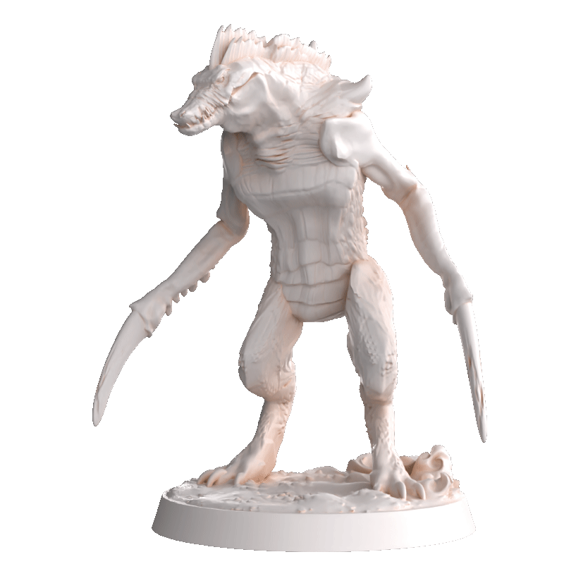 Dungeons & Dragons Saurian Monstrosity Miniature