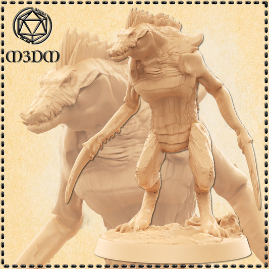 Dungeons & Dragons Saurian Monstrosity Miniature