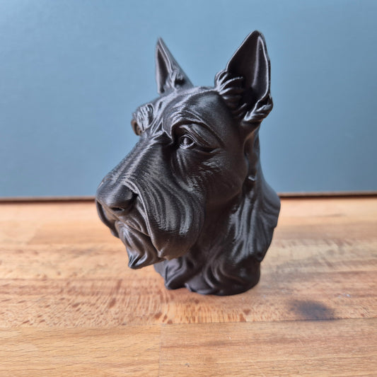 Scottish Terrier Bust