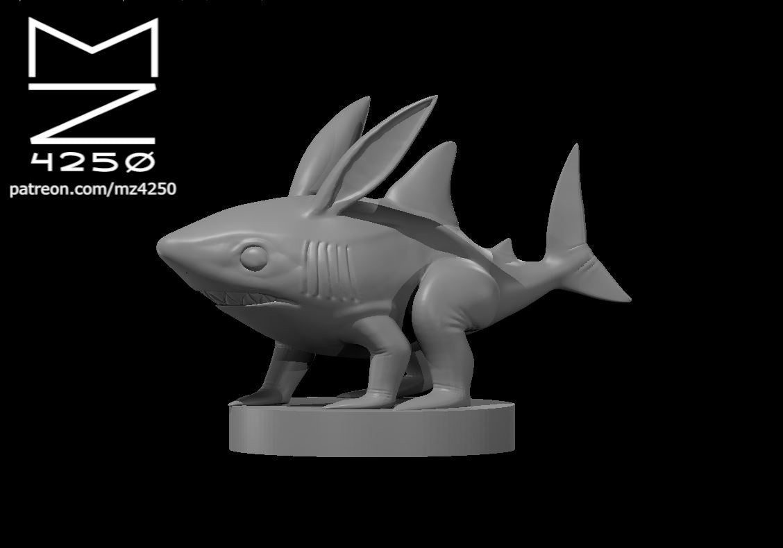 Dungeons & Dragons Sharkenbunny Miniature