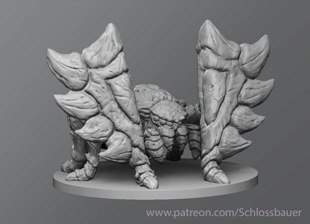 Dungeons & Dragons Shield Spider Miniature