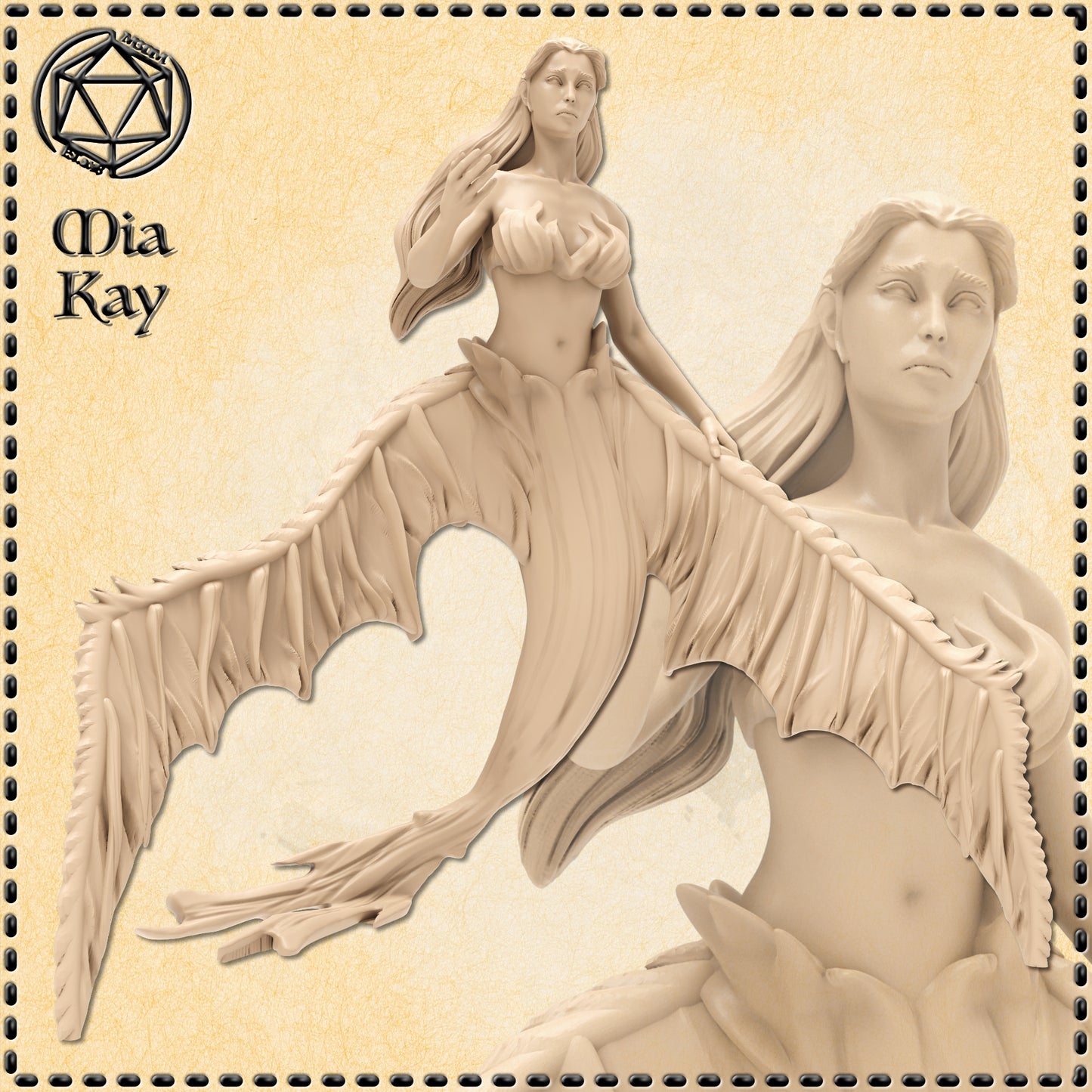 Dungeons & Dragons Siren Miniature