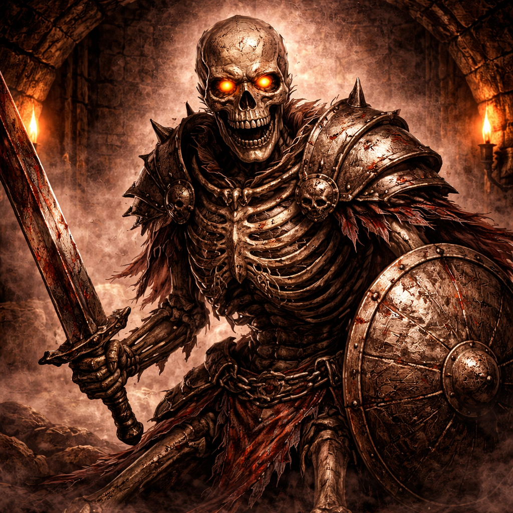 Skeleton – Hueforge Fan Art