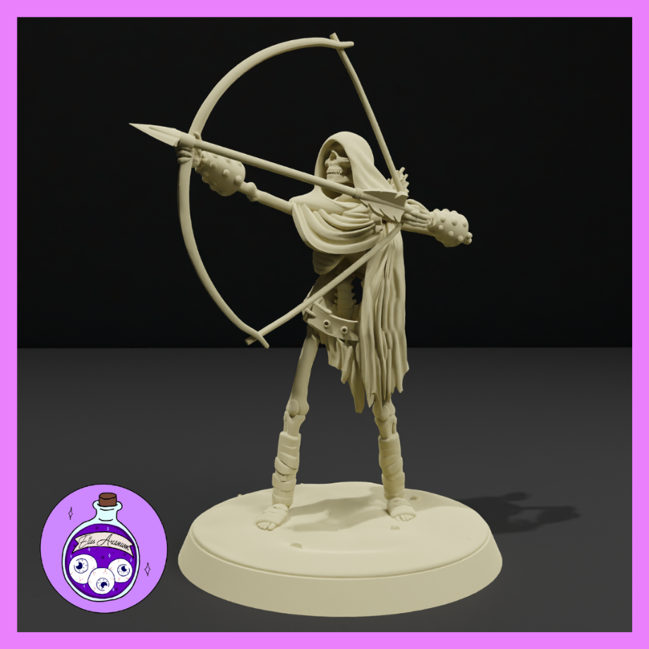 Dungeons & Dragons Skeleton Archer Miniature