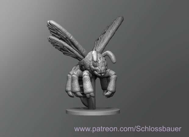 Dungeons & Dragons Skeleton Bee Miniature