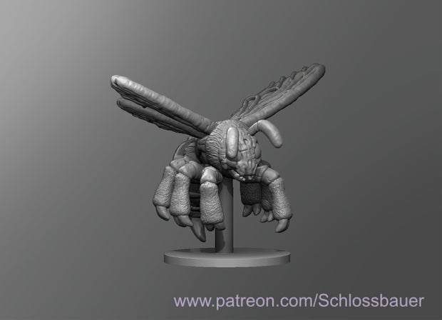 Dungeons & Dragons Skeleton Bee Miniature