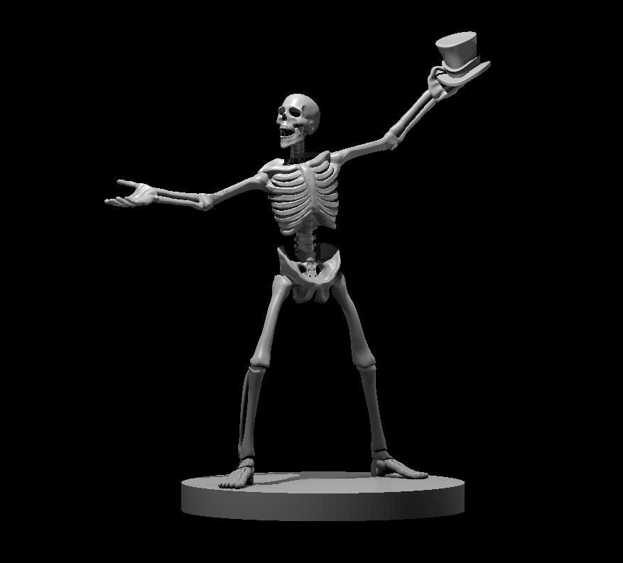 Dungeons & Dragons Skeleton Dancing Miniature
