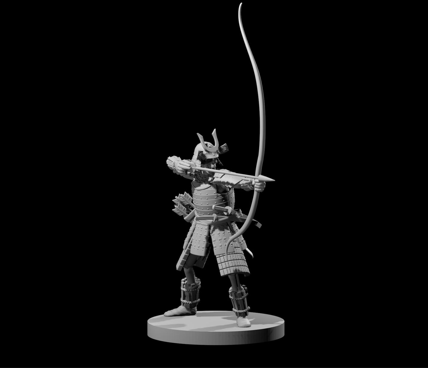 Dungeons & Dragons Skeleton Samurai Miniature