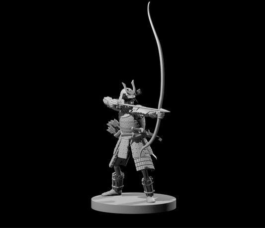 Dungeons & Dragons Skeleton Samurai Miniature