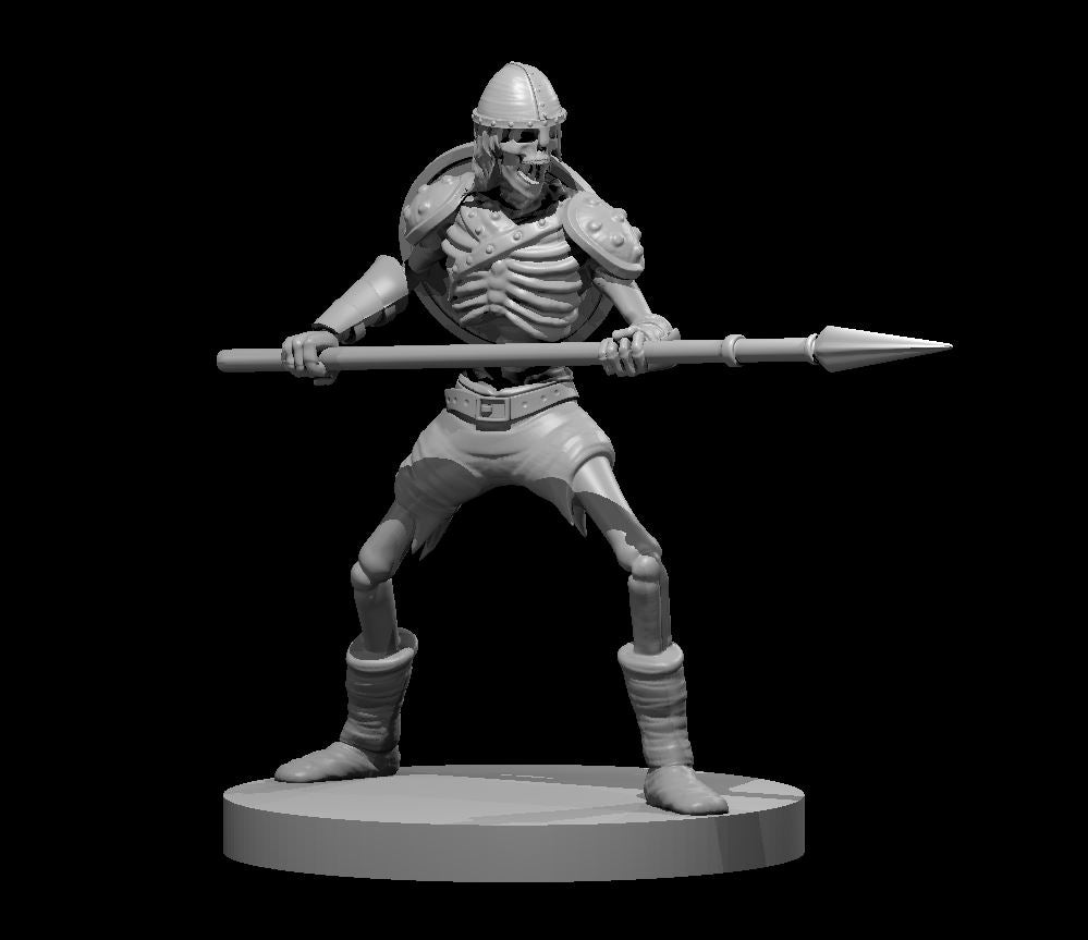 Dungeons & Dragons Skeleton Miniature