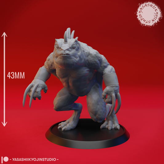 Dungeons & Dragons Gray Slaad Miniature