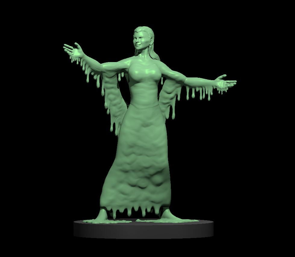 Dungeons & Dragons Slime Sorceress Miniature