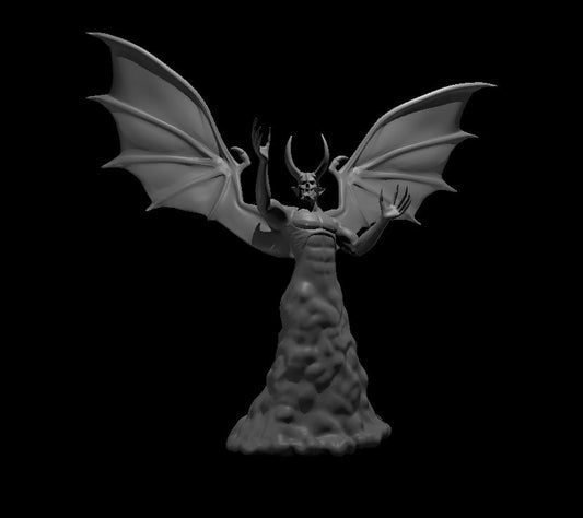 Dungeons & Dragons Smoke Demon Miniature