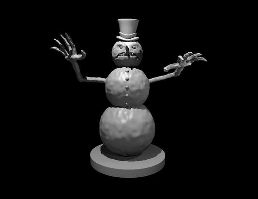 Dungeons & Dragons Snowman Miniature