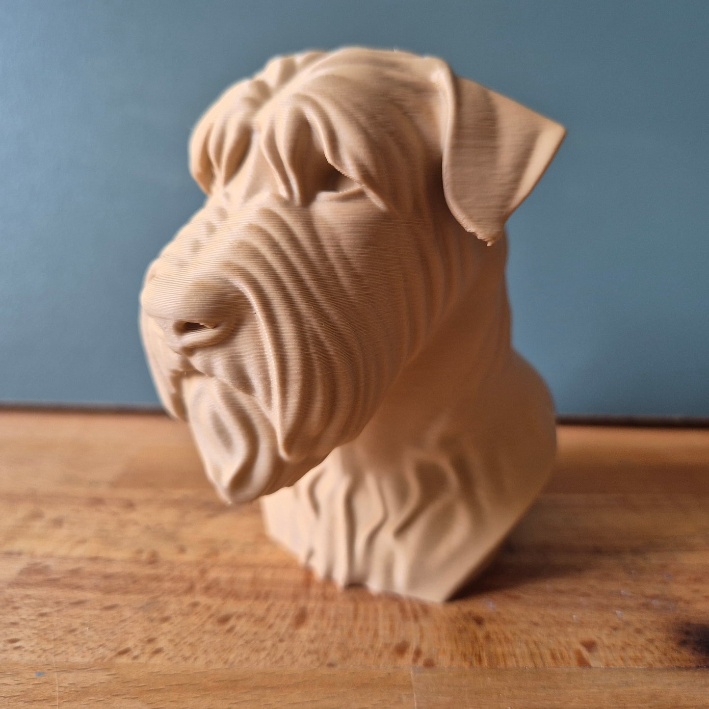 Soft Coated Wheaten Terrier Bust